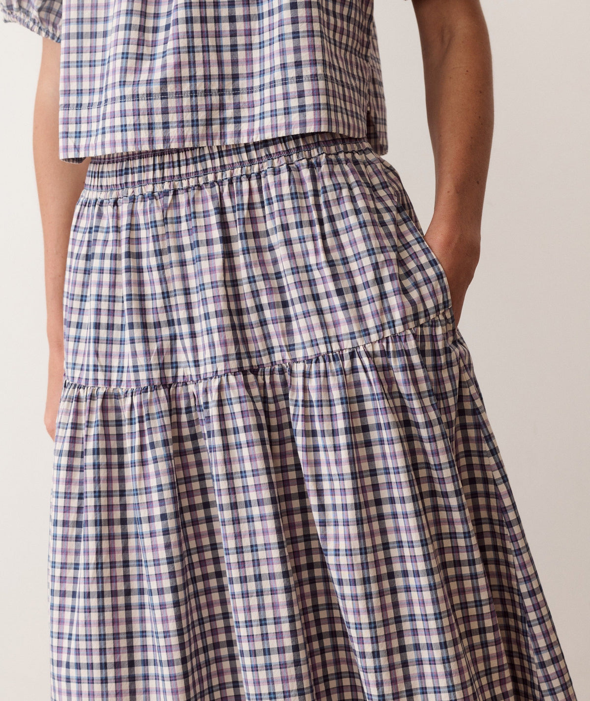 Marine Layer Gia Poplin Skirt
