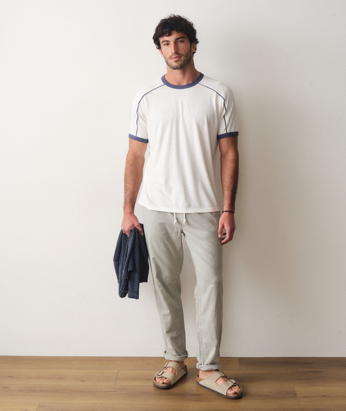 Marine Layer Hemp Relaxed Ringer Tee