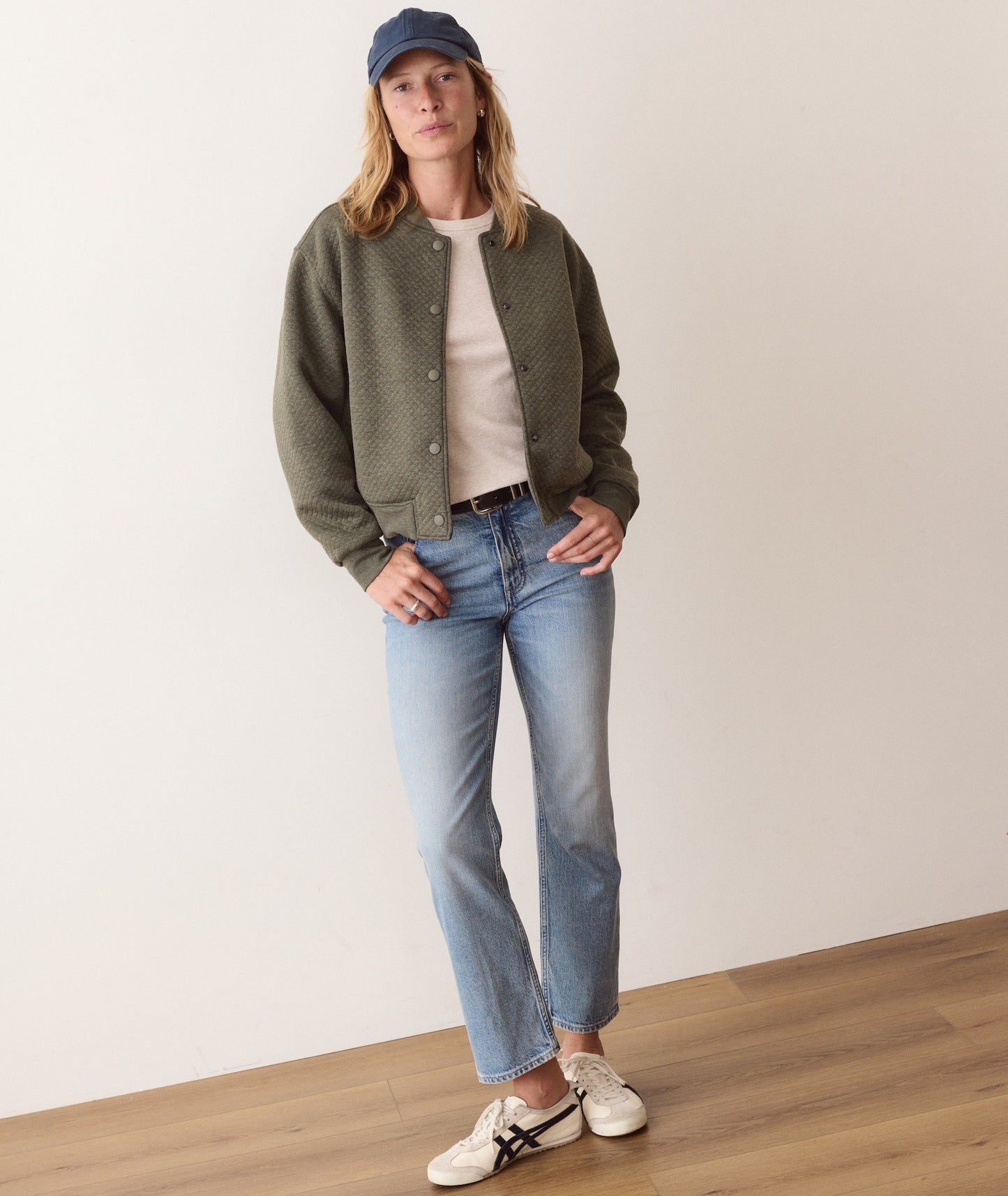 Marine Layer Corbet Quilted Bomber