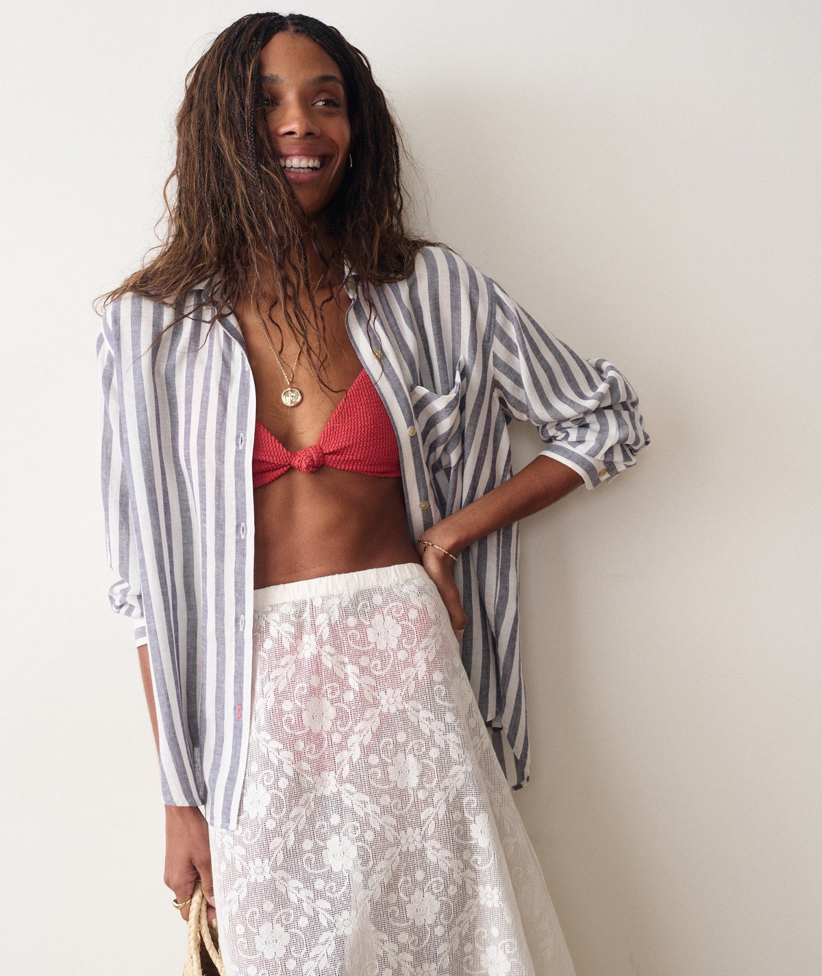Marine Layer Marella Lace Skirt