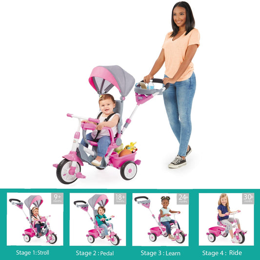 Perfect Fit 4-in-1 Trike - Pink | Little Tikes