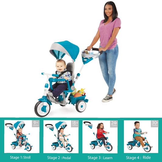 Perfect Fit 4-in-1 Trike - Teal | Little Tikes