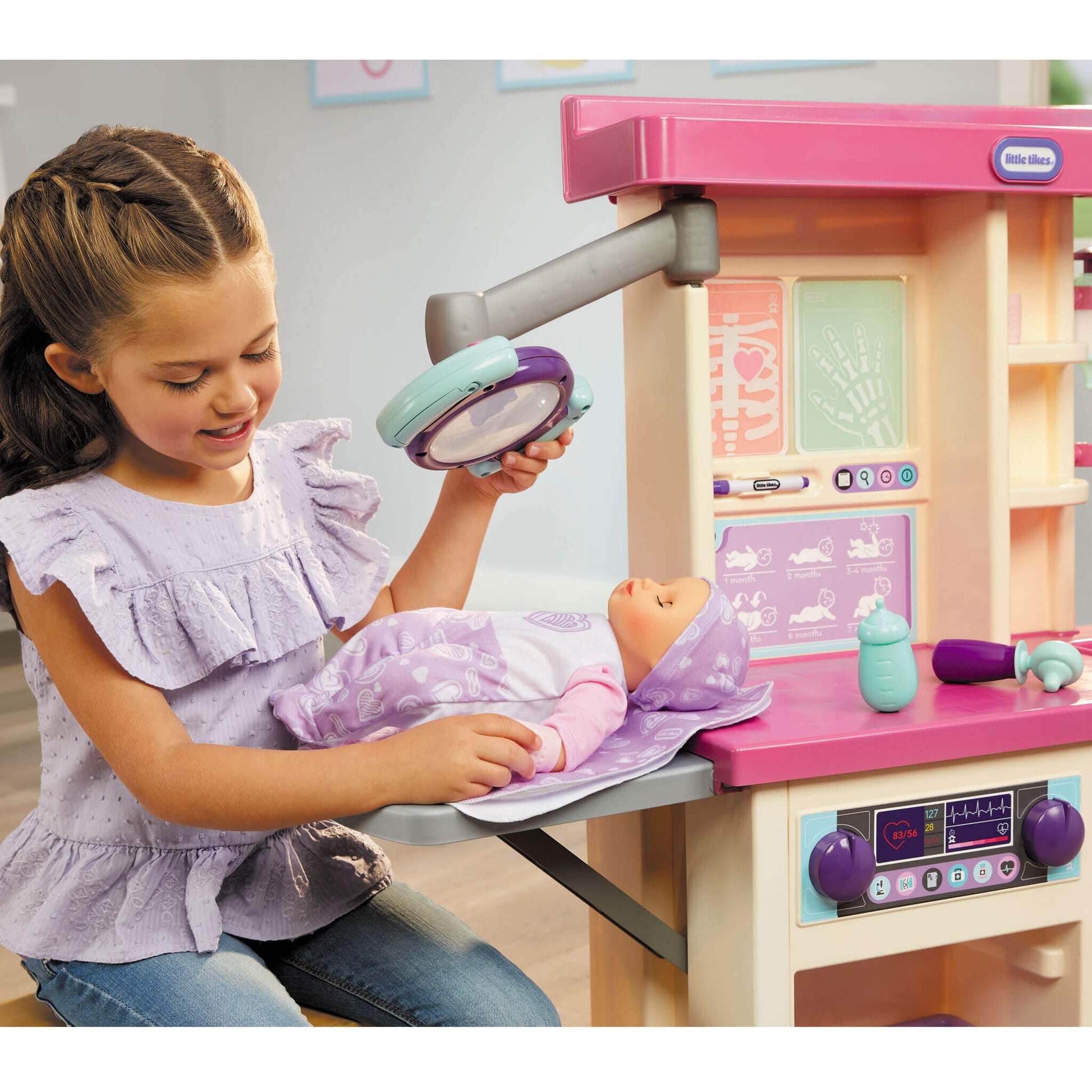 My First Baby Care Center™ - Doctor & Nurse Playset | Little Tikes