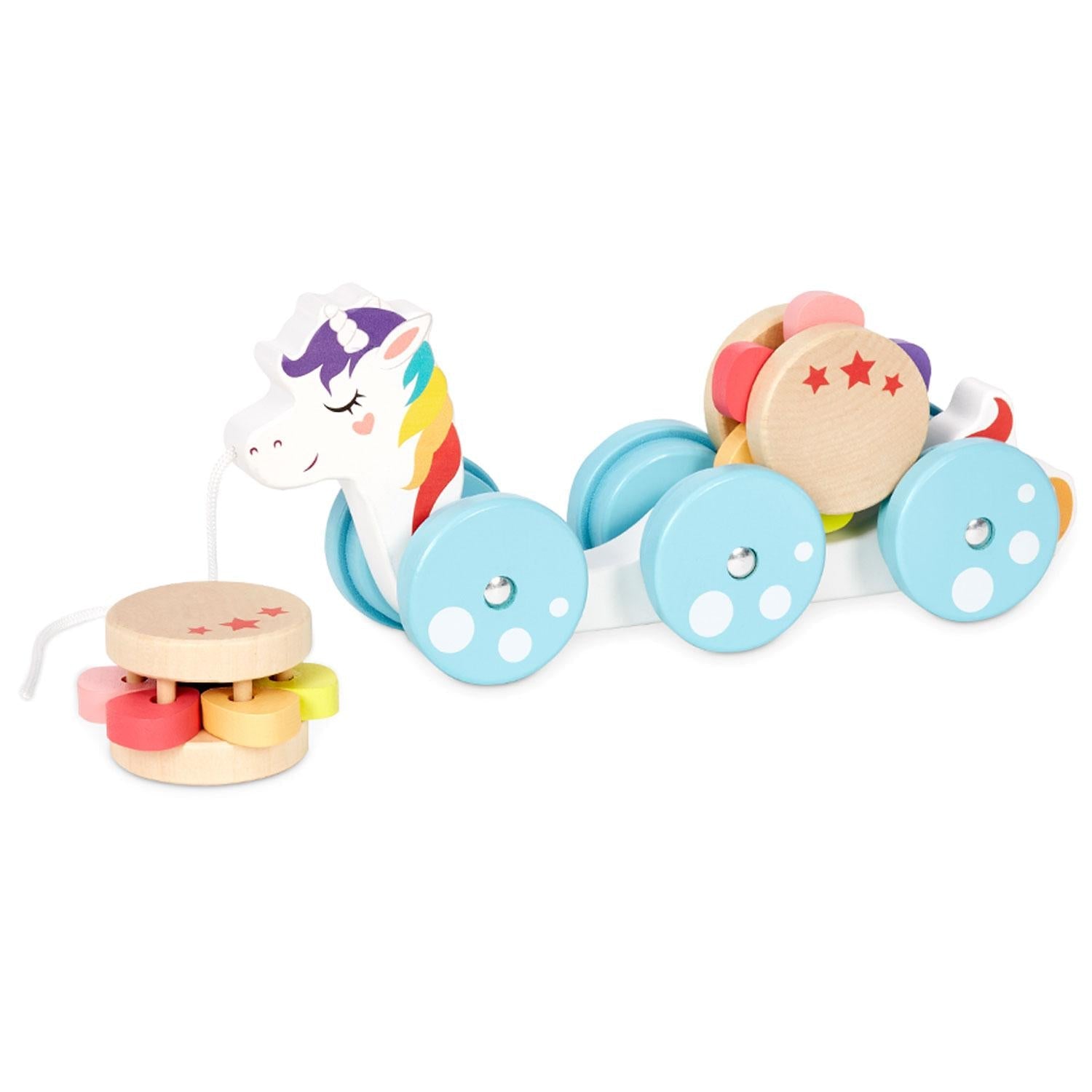 Wooden Critters Pull Toy - Unicorn | Little Tikes