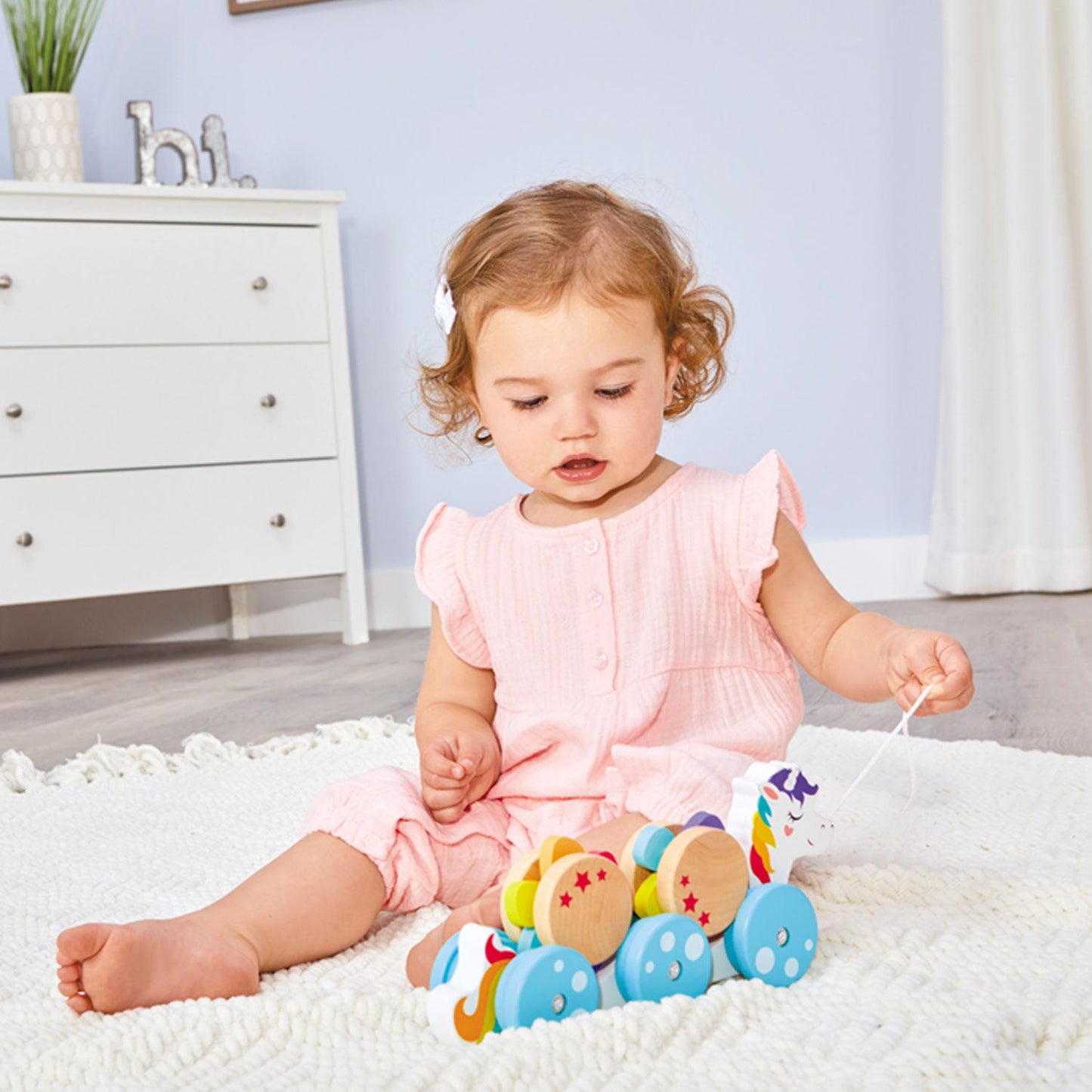 Wooden Critters Pull Toy - Unicorn | Little Tikes