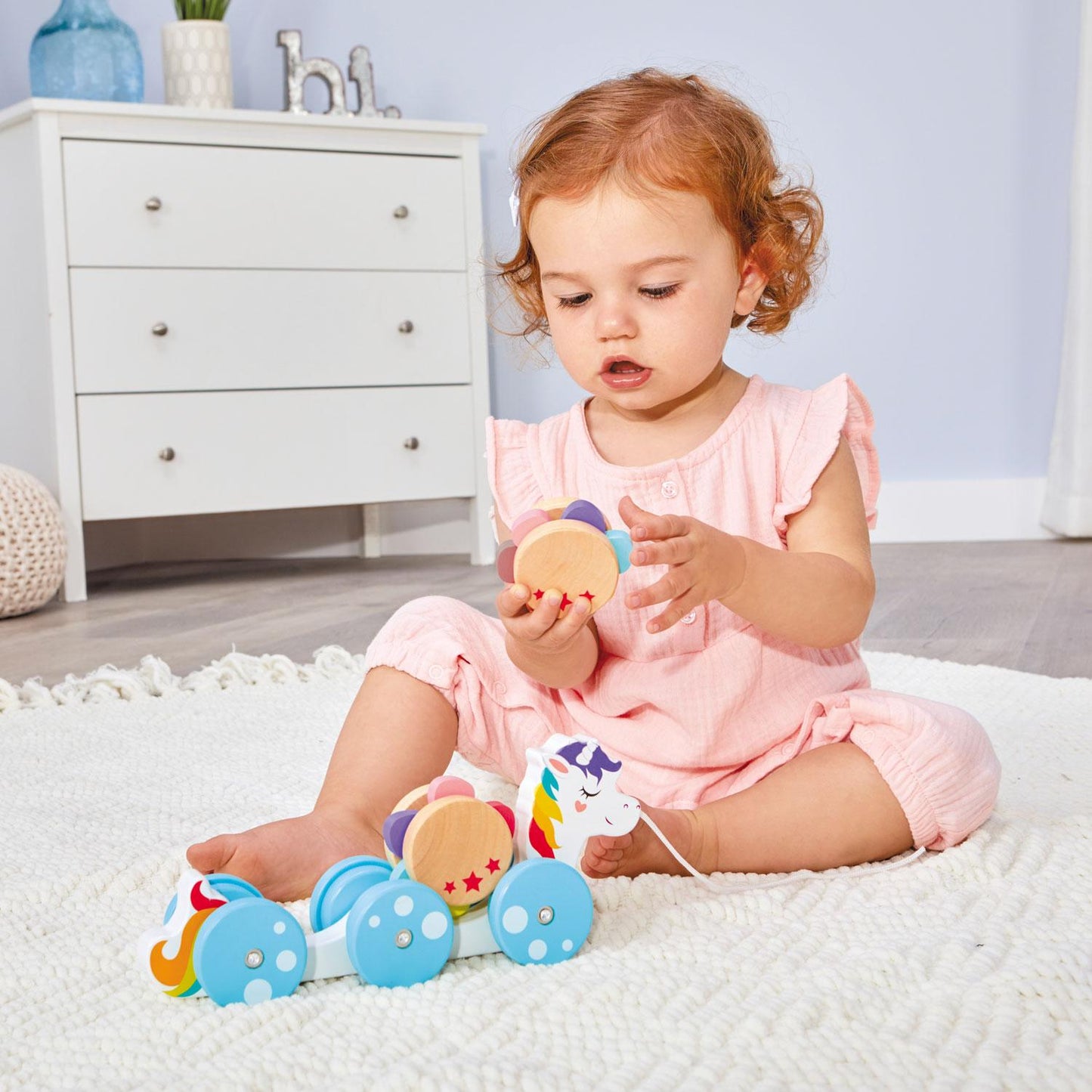 Wooden Critters Pull Toy - Unicorn | Little Tikes