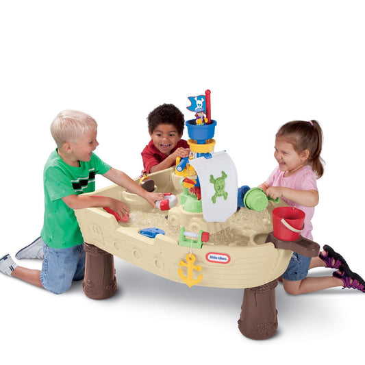 Anchors Away Pirate Ship Water Table | Little Tikes Outdoor Toy