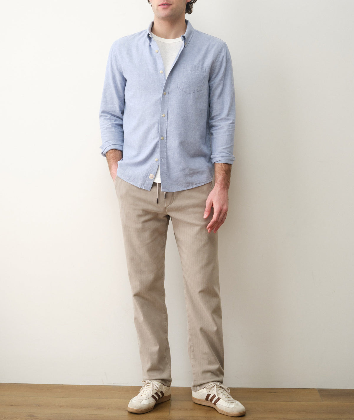 Marine Layer Better-Than-Linen Long Sleeve Shirt