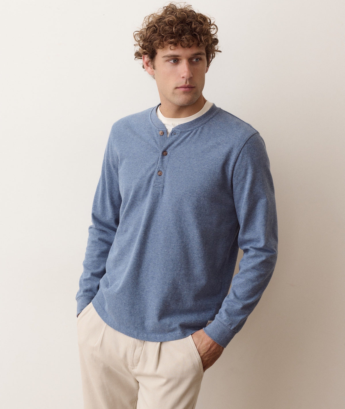 Marine Layer Luxe Jersey Henley