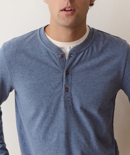 Marine Layer Luxe Jersey Henley