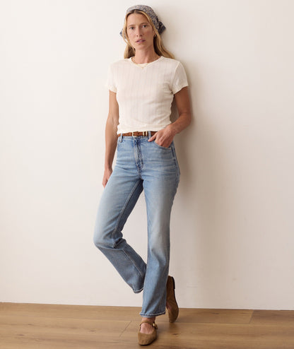 Marine Layer Lexi Pointelle Tee