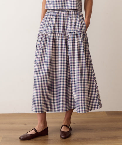 Marine Layer Gia Poplin Skirt