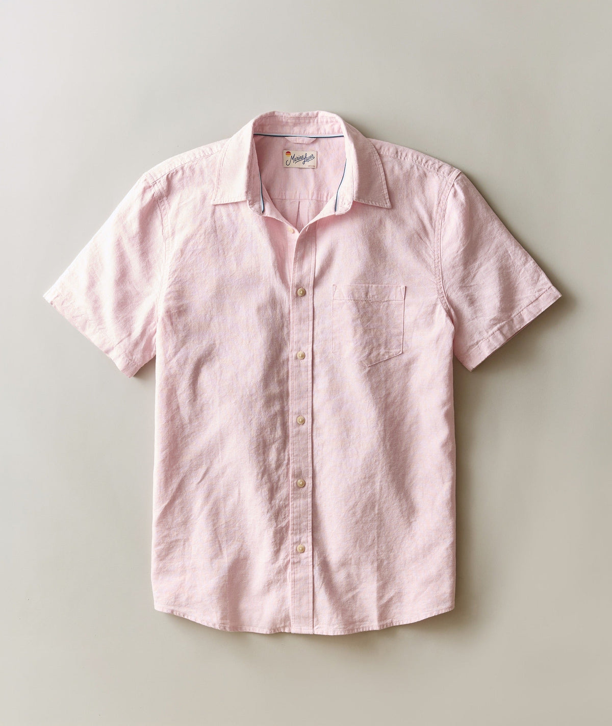Marine Layer Better-Than-Linen Short Sleeve Shirt