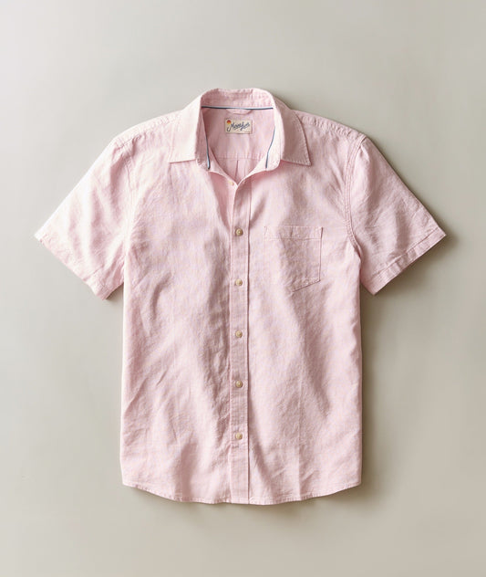 Marine Layer Better-Than-Linen Short Sleeve Shirt