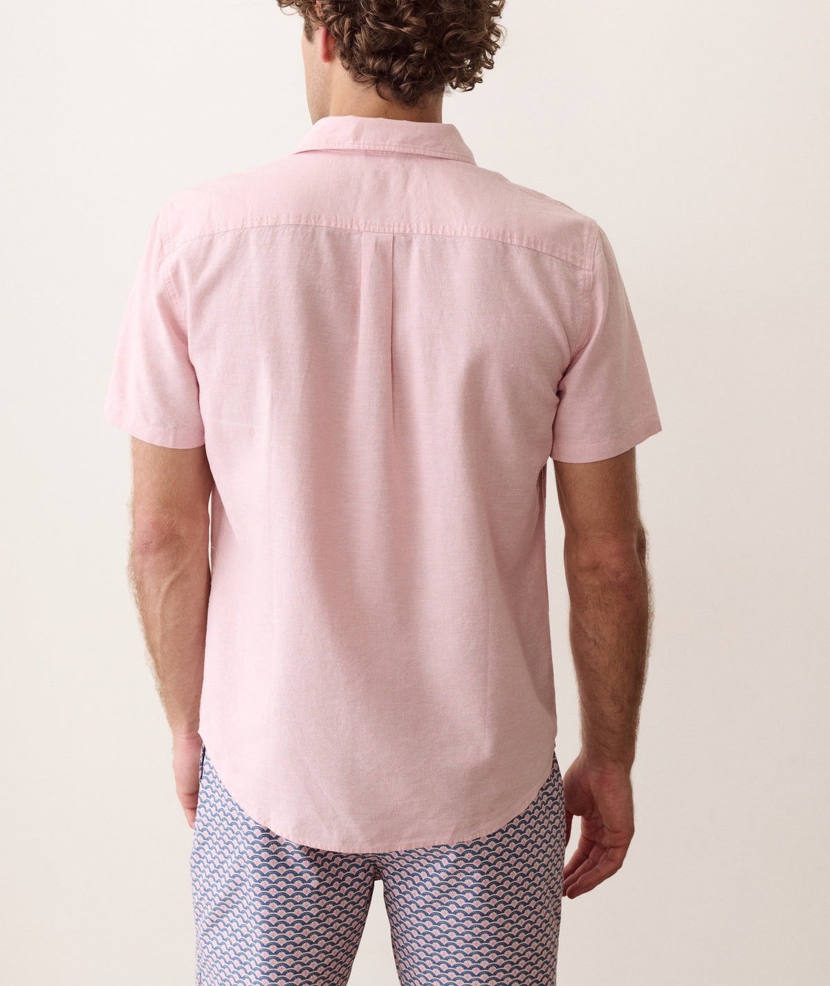 Marine Layer Better-Than-Linen Short Sleeve Shirt