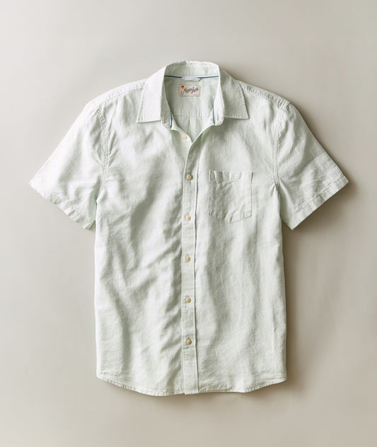 Marine Layer Better-Than-Linen Short Sleeve Shirt