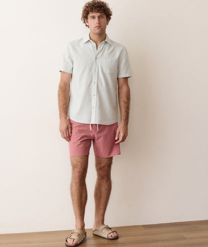 Marine Layer Better-Than-Linen Short Sleeve Shirt