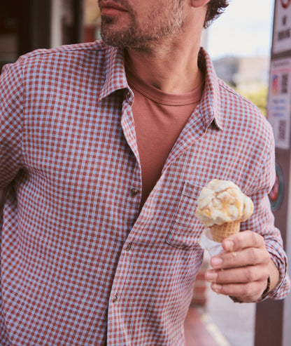 Marine Layer Stretch Selvage Long Sleeve Shirt