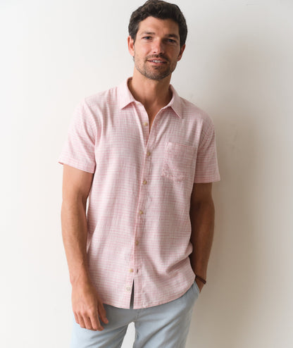 Marine Layer Stretch Selvage Short Sleeve Shirt
