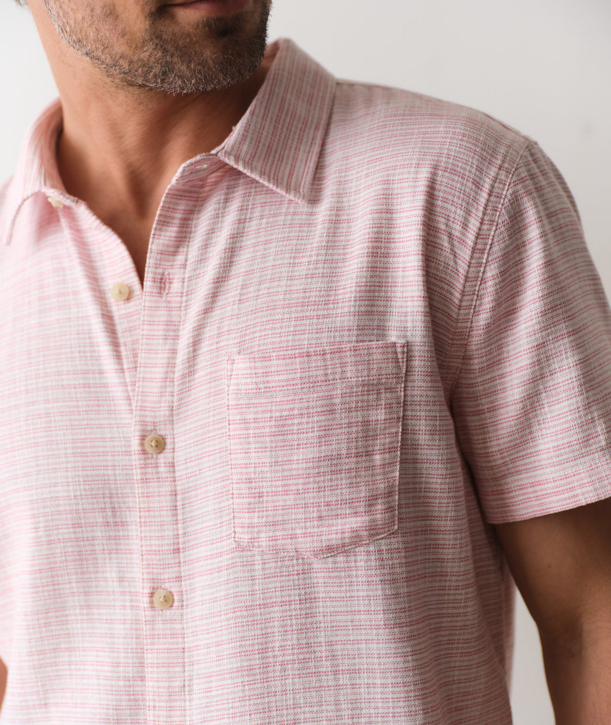 Marine Layer Stretch Selvage Short Sleeve Shirt