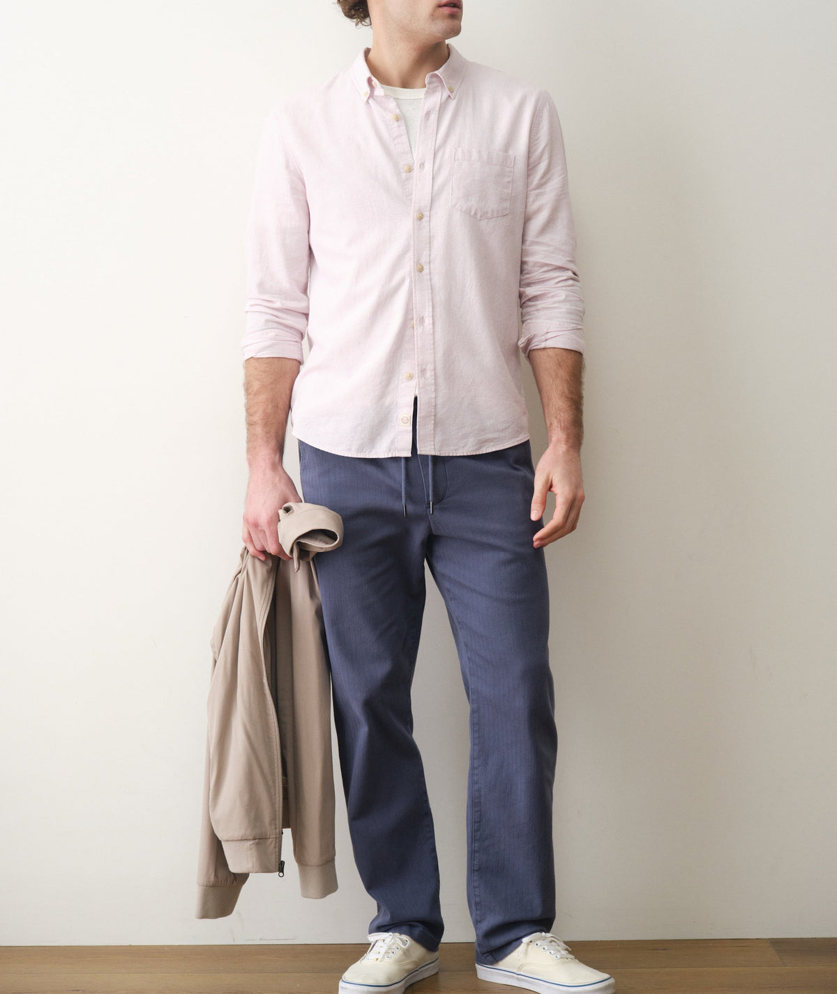 Marine Layer Better-Than-Linen Long Sleeve Shirt