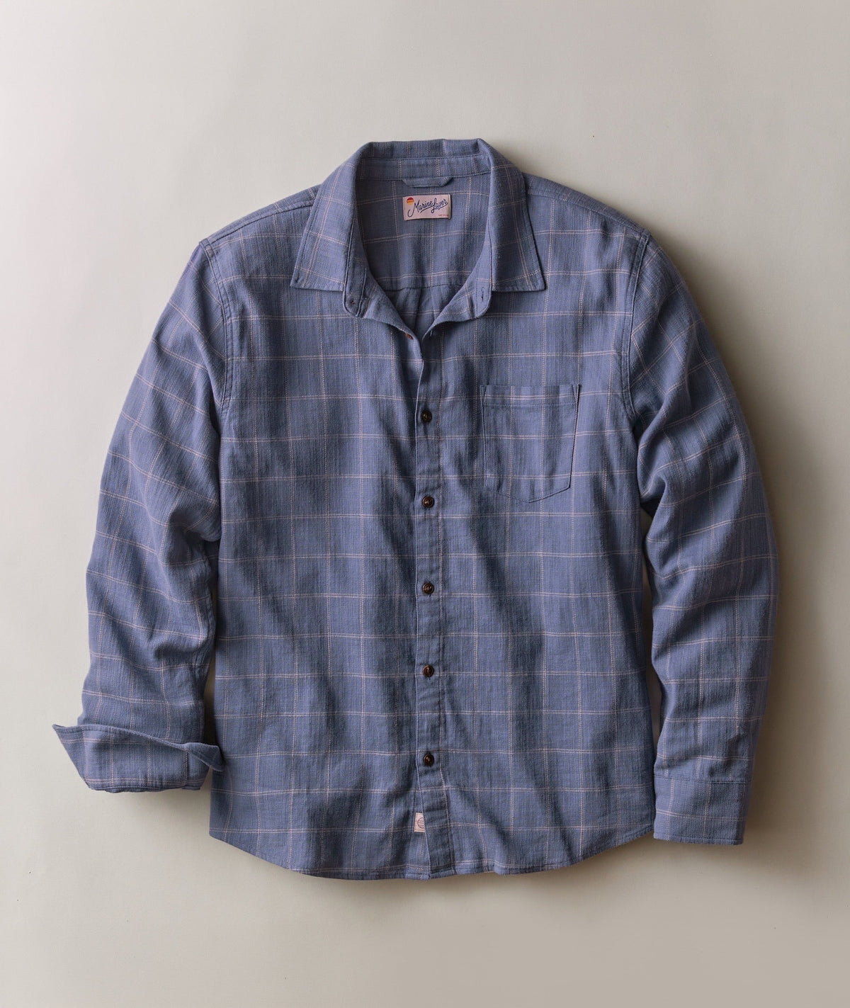 Marine Layer Stretch Selvage Long Sleeve Shirt