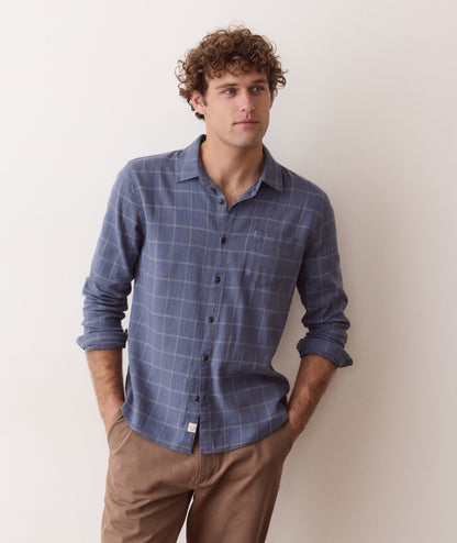 Marine Layer Stretch Selvage Long Sleeve Shirt