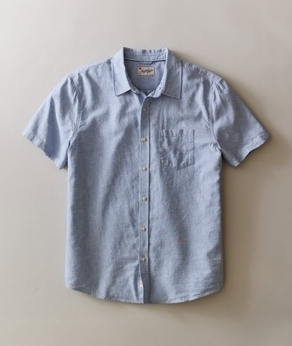 Marine Layer Better-Than-Linen Short Sleeve Shirt