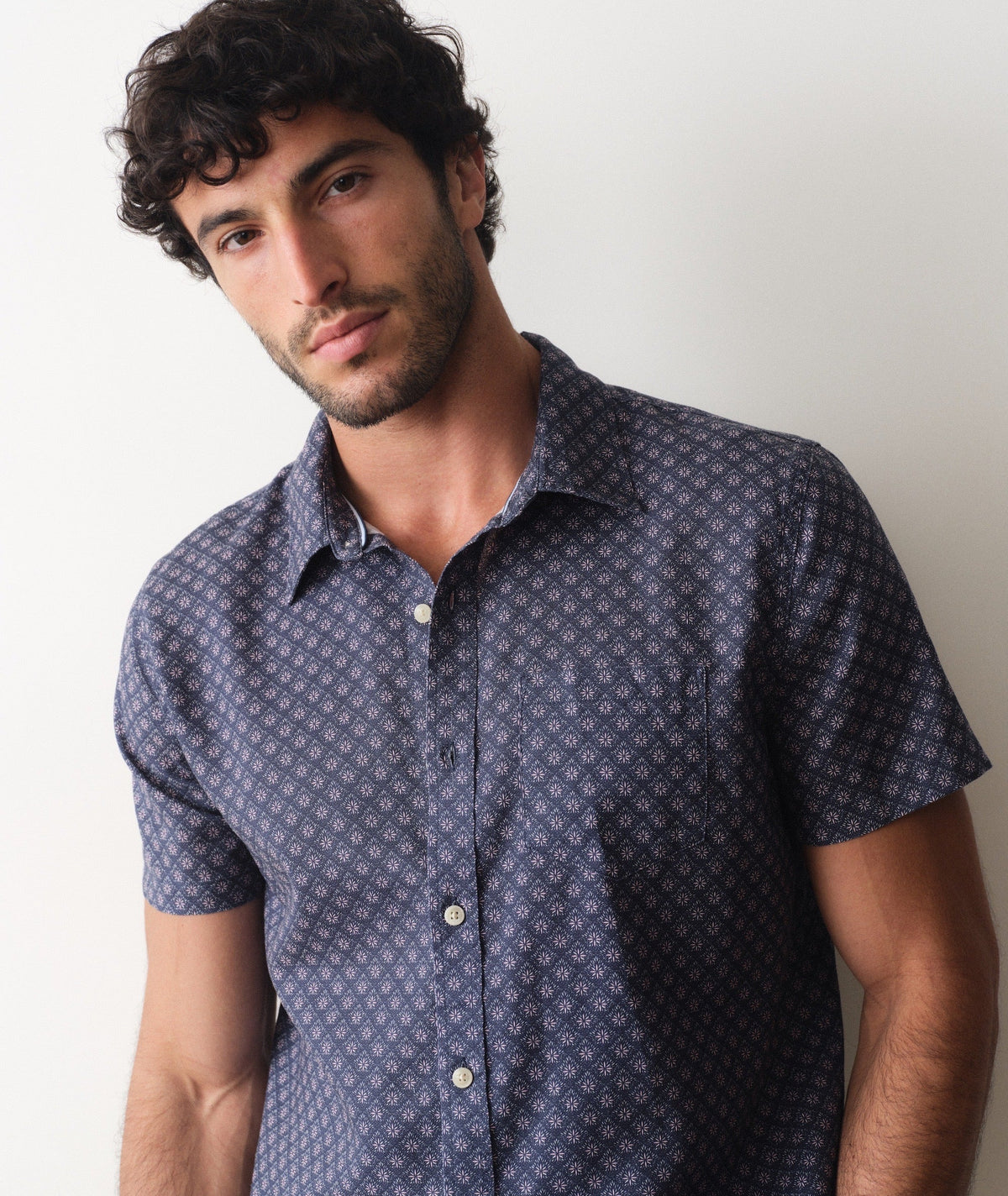 Marine Layer Better-Than-Linen Short Sleeve Shirt