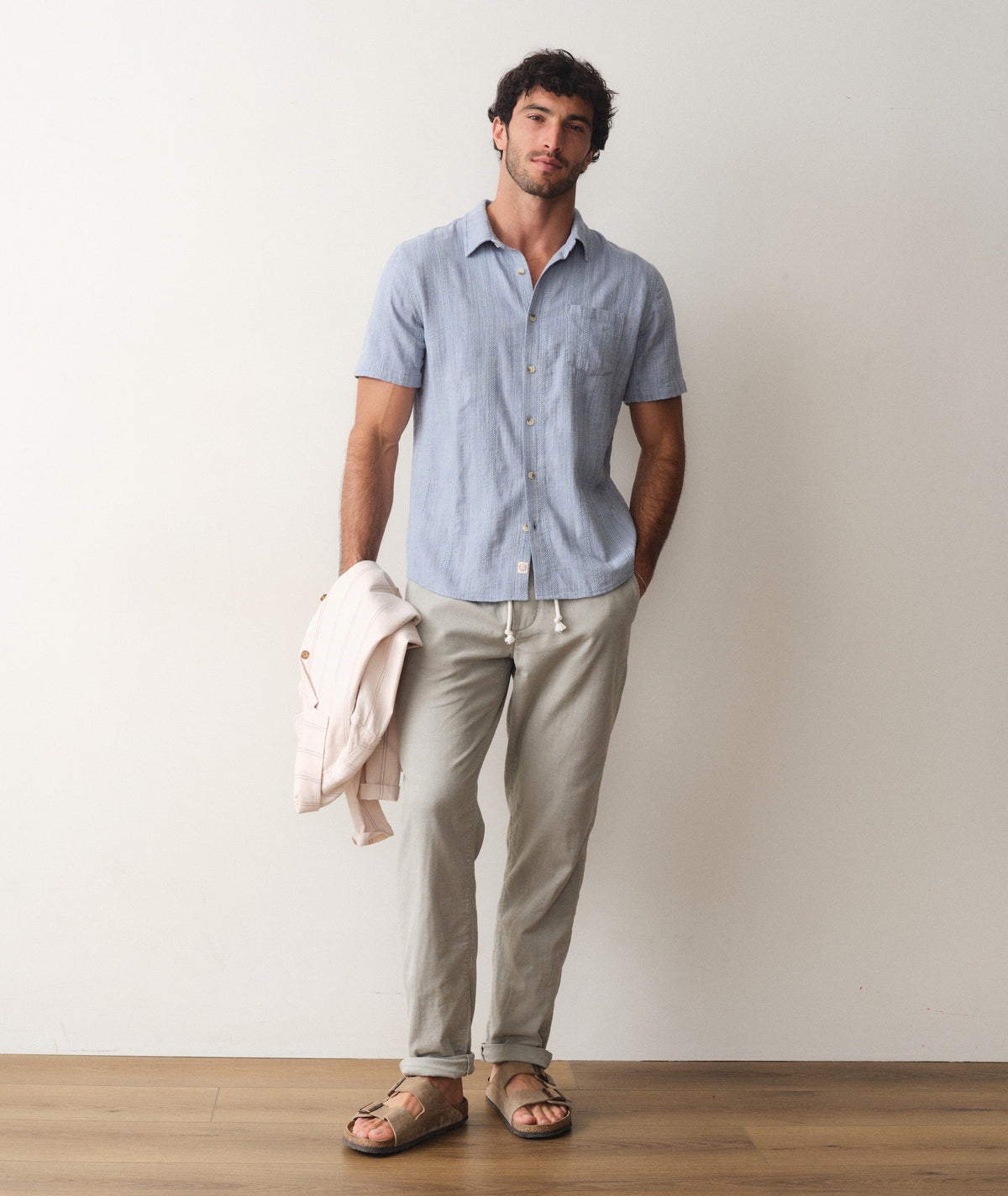 Marine Layer Stretch Selvage Short Sleeve Shirt