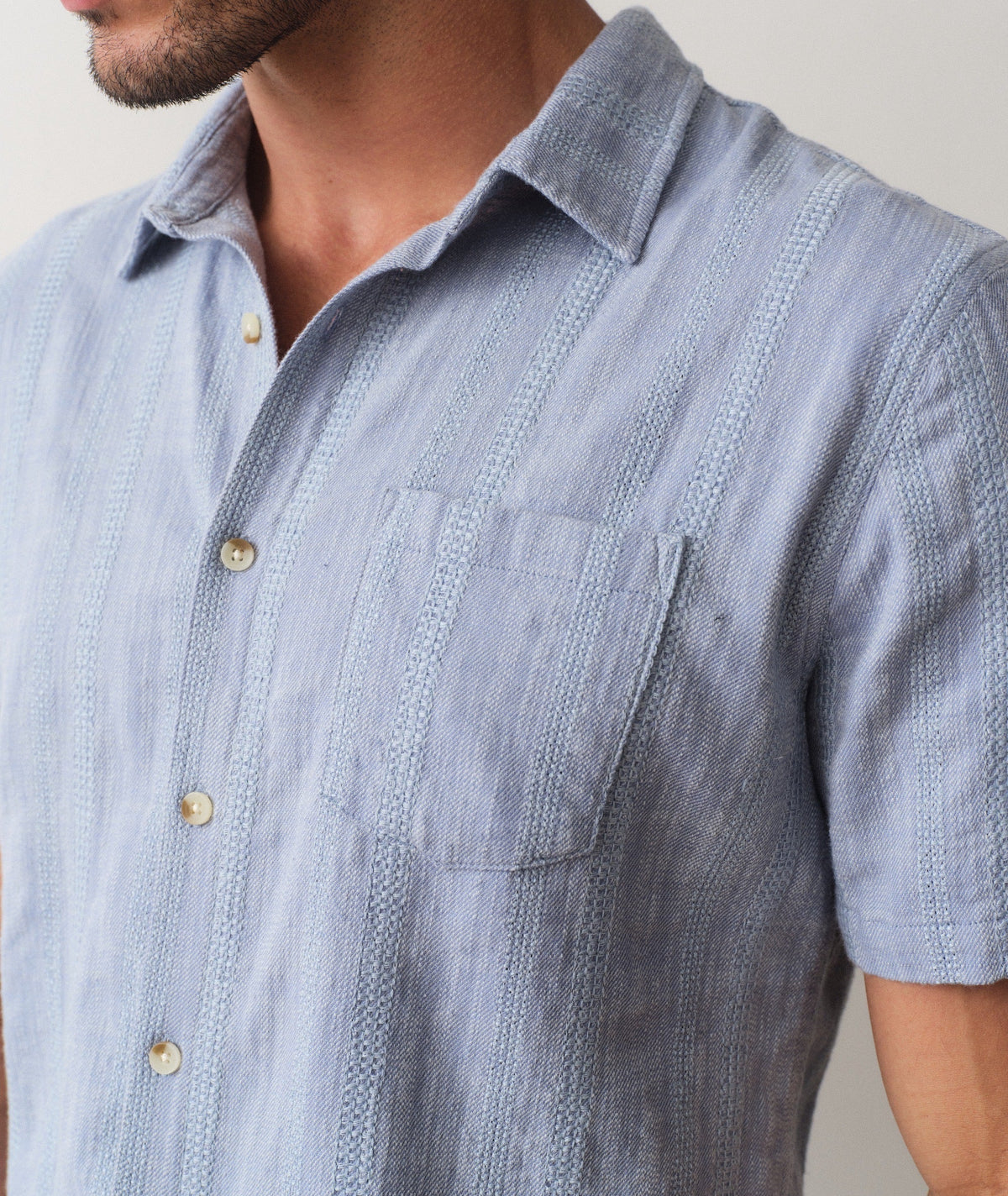 Marine Layer Stretch Selvage Short Sleeve Shirt