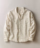 White/Navy Check