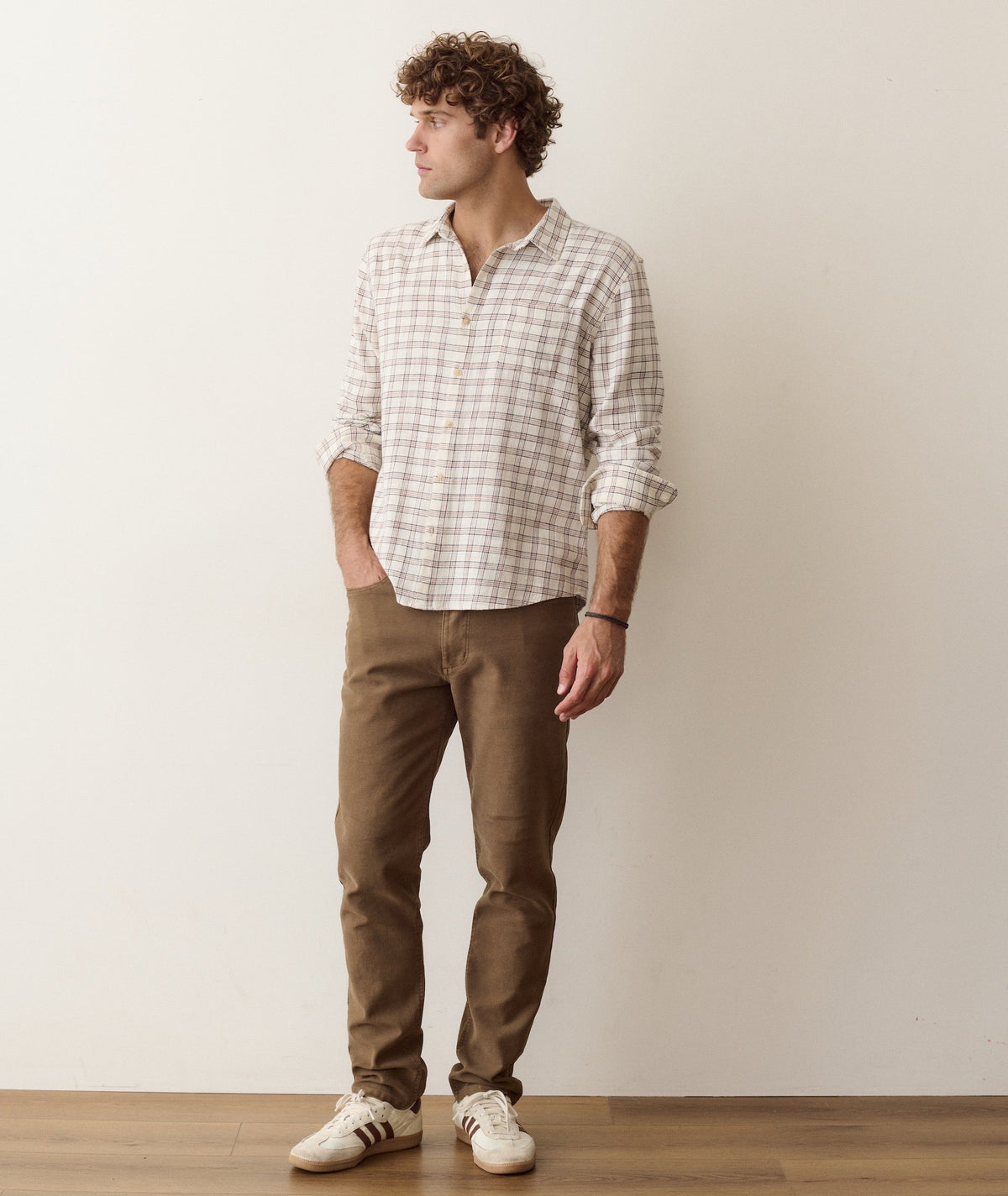 Marine Layer Stretch Selvage Long Sleeve Shirt