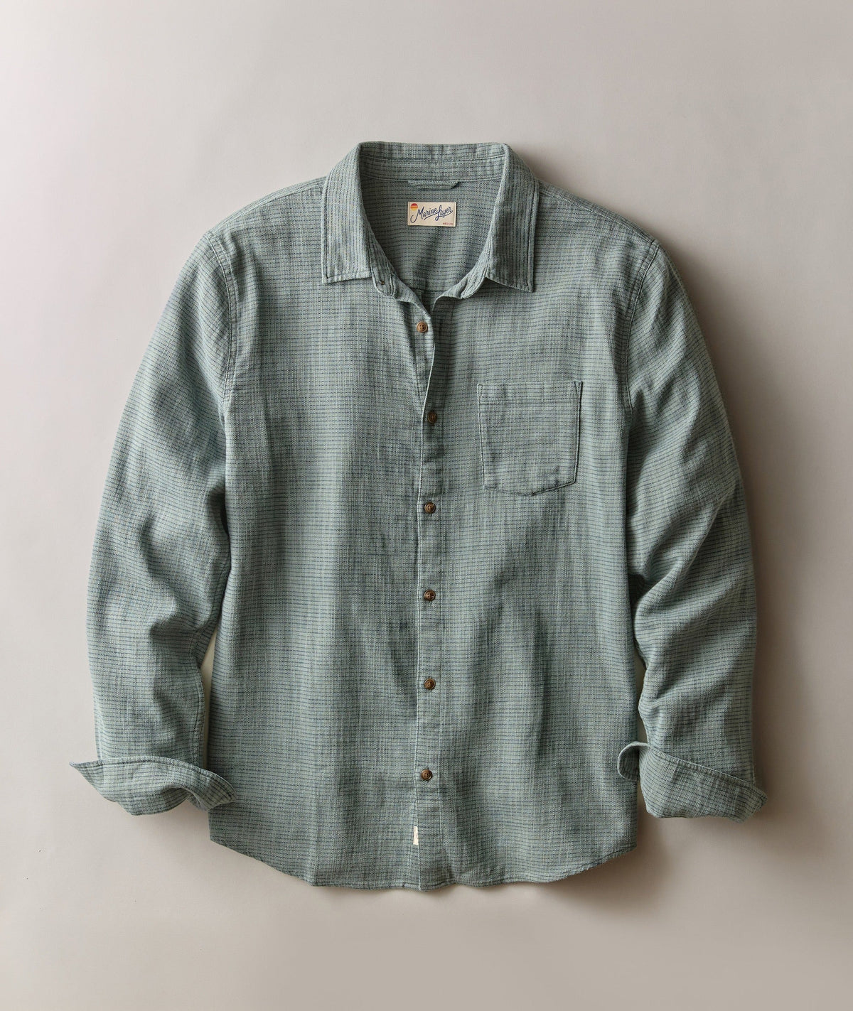 Marine Layer Stretch Selvage Long Sleeve Shirt