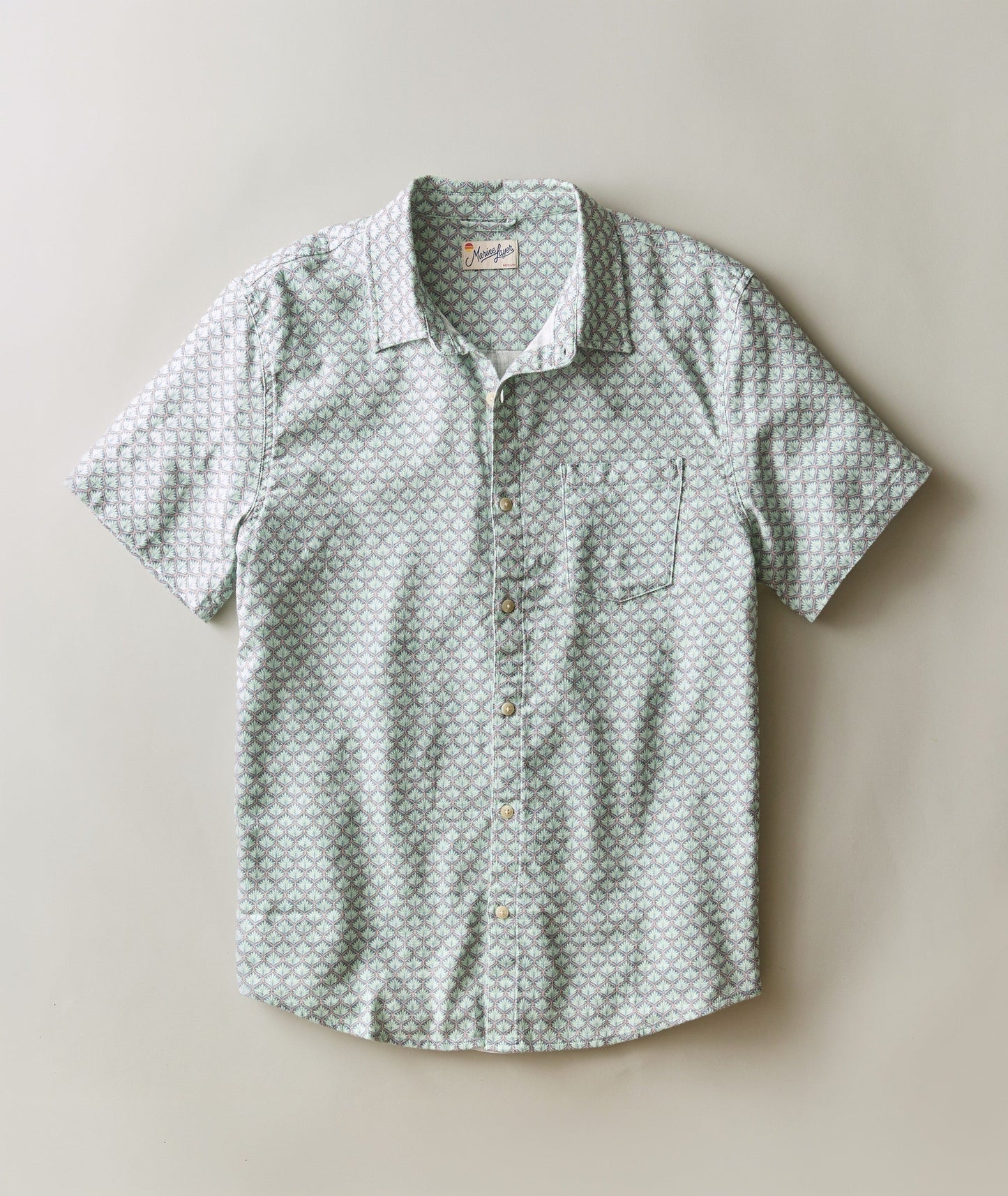 Marine Layer Stretch Selvage Short Sleeve Shirt