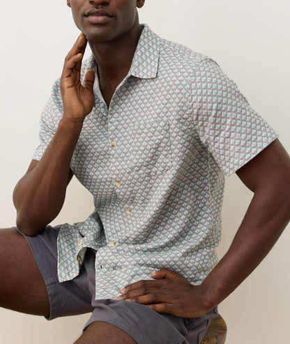 Marine Layer Stretch Selvage Short Sleeve Shirt