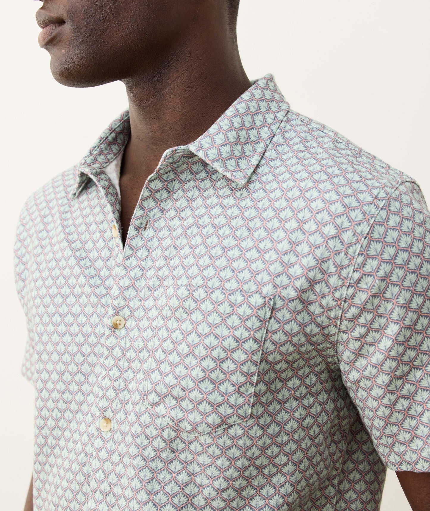 Marine Layer Stretch Selvage Short Sleeve Shirt