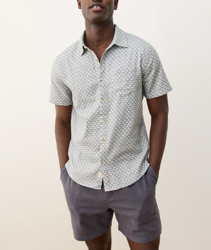 Marine Layer Stretch Selvage Short Sleeve Shirt