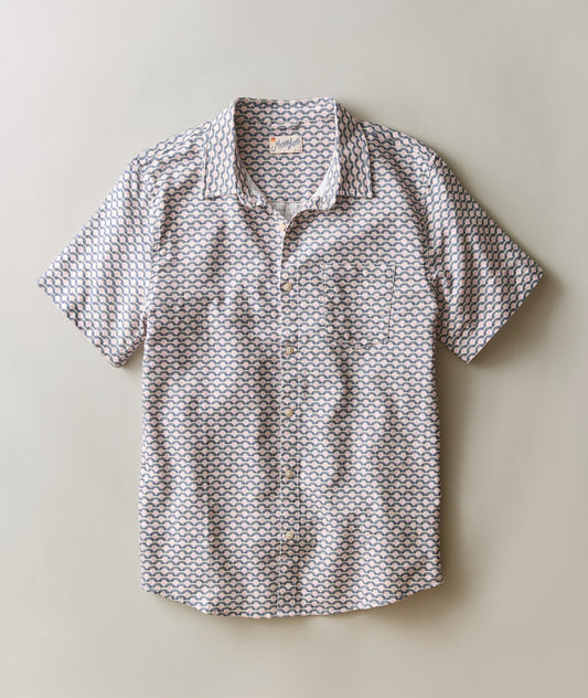Marine Layer Stretch Selvage Short Sleeve Shirt