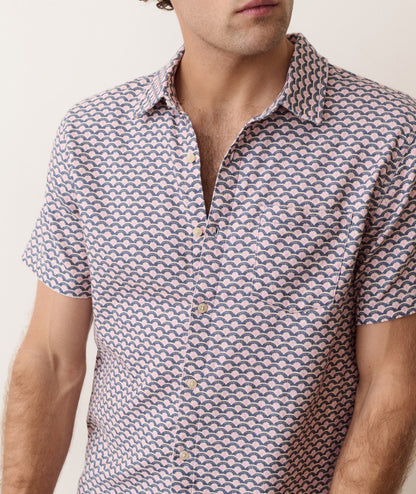 Marine Layer Stretch Selvage Short Sleeve Shirt