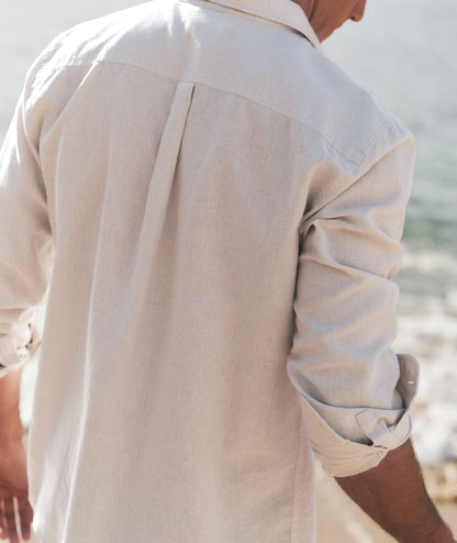 Marine Layer Better-Than-Linen Long Sleeve Shirt