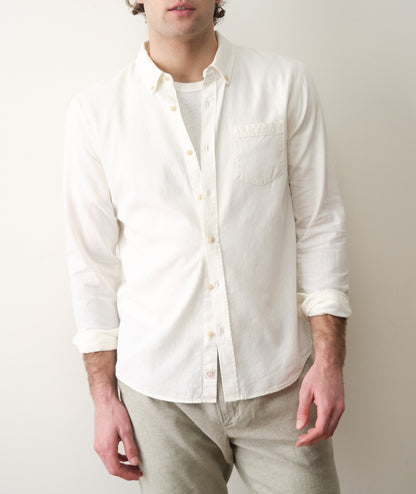 Marine Layer Better-Than-Linen Long Sleeve Shirt