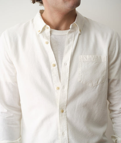 Marine Layer Better-Than-Linen Long Sleeve Shirt