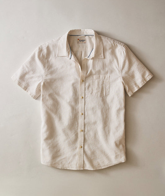 Marine Layer Better-Than-Linen Short Sleeve Shirt