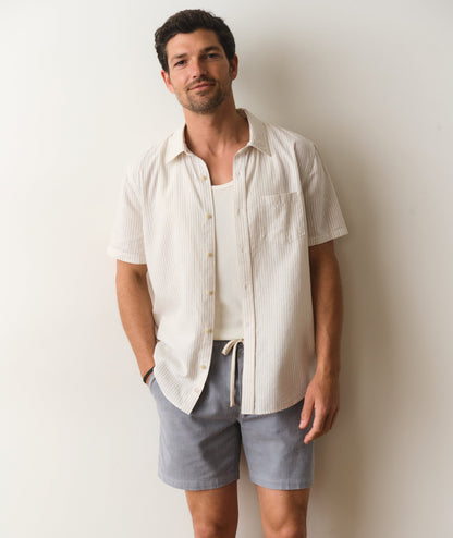Marine Layer Better-Than-Linen Short Sleeve Shirt