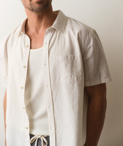 Marine Layer Better-Than-Linen Short Sleeve Shirt