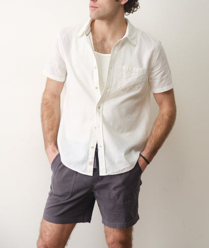 Marine Layer Better-Than-Linen Short Sleeve Shirt