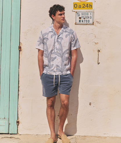 Marine Layer Palma Embroidered Resort Shirt