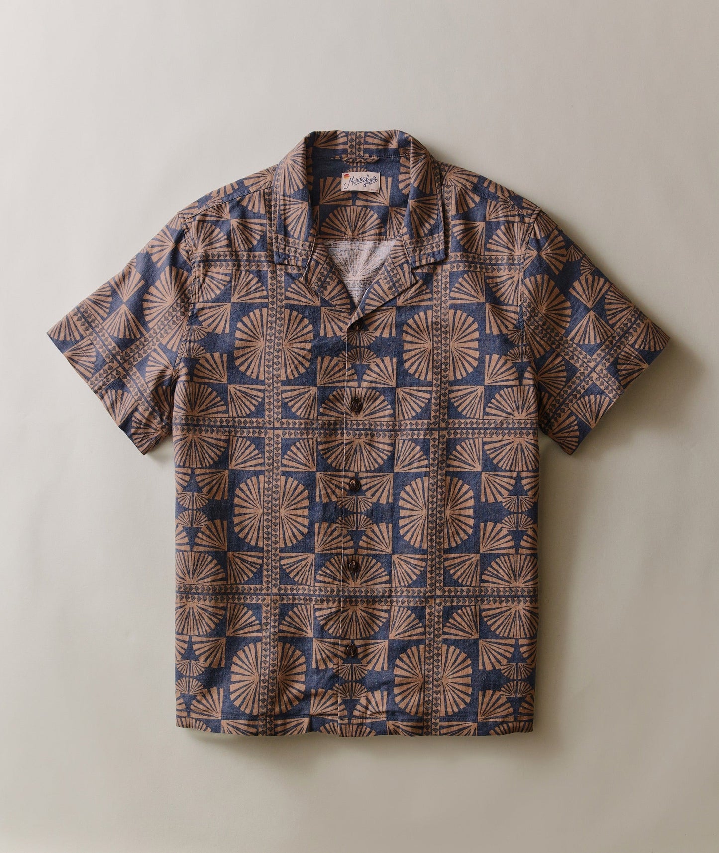 Marine Layer Pablo Tencel Linen Resort Shirt
