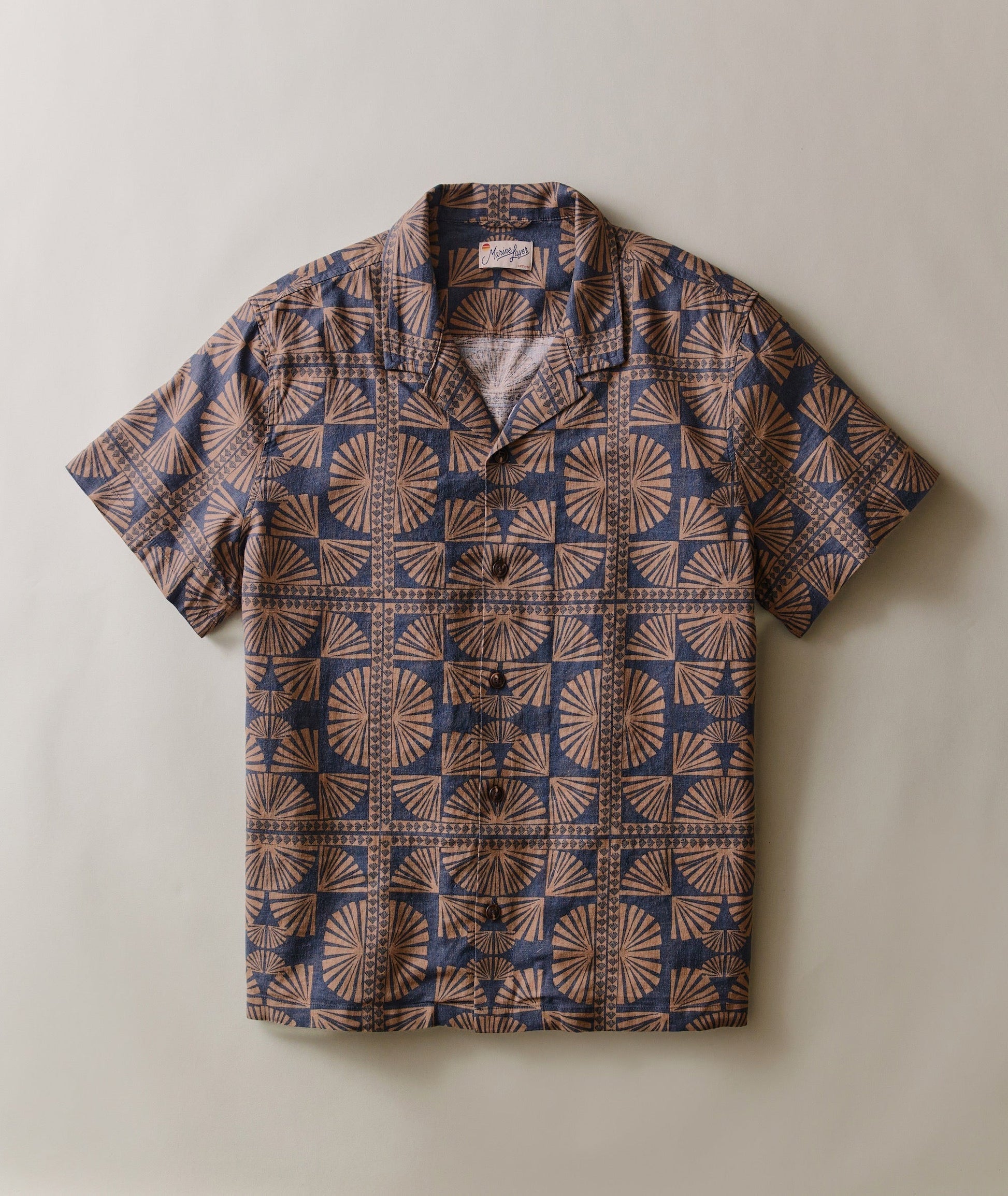Marine Layer Pablo Tencel Linen Resort Shirt